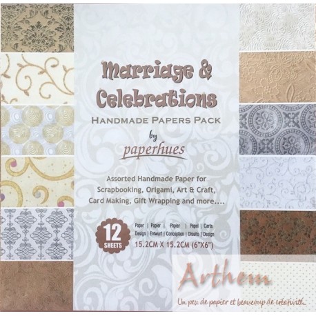 Pack Origami papiers indiens mariage et celebrations