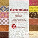 Pack Origami papiers indiens couleurs chaudes